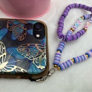 Olivia Rodrigo phone charmand bracelet title of her album sour and guts💜